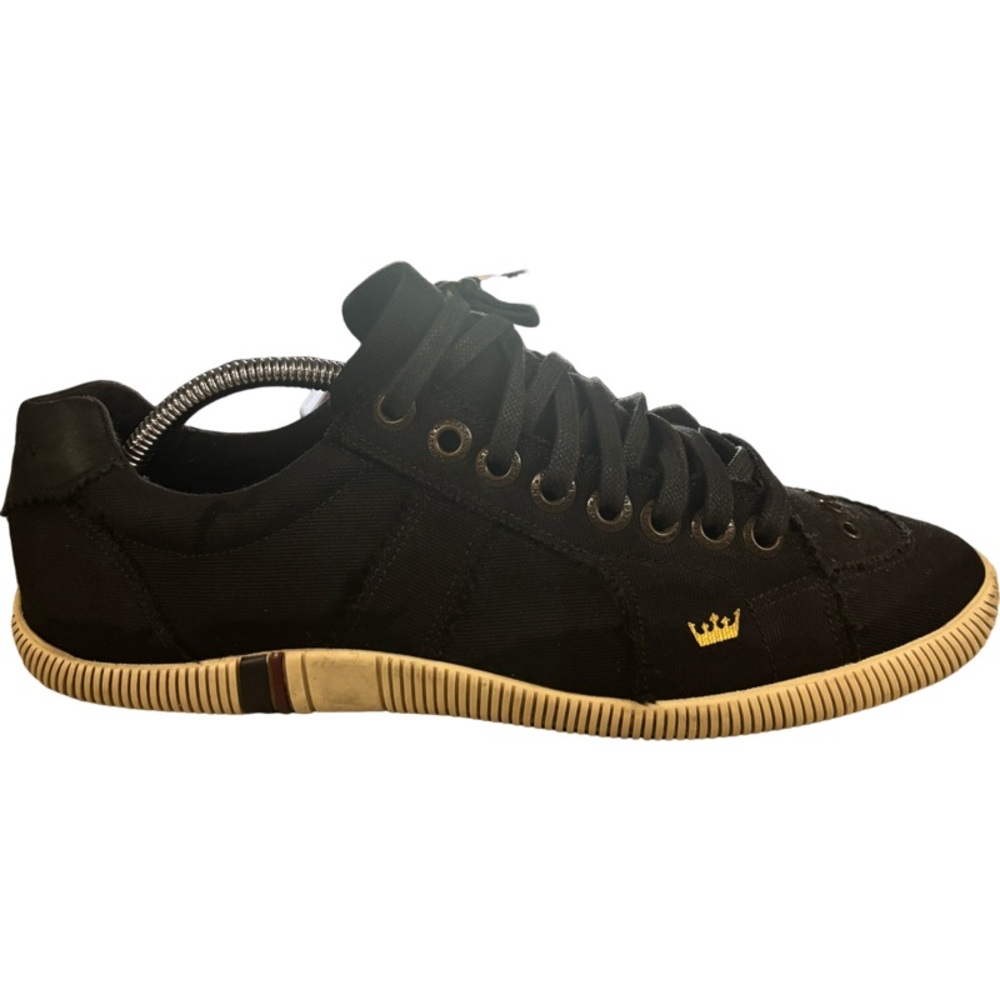 OSKLEN RIVA CANVAS BLACK LATEX MEN'S SNEAKERS SIZE 9.5
